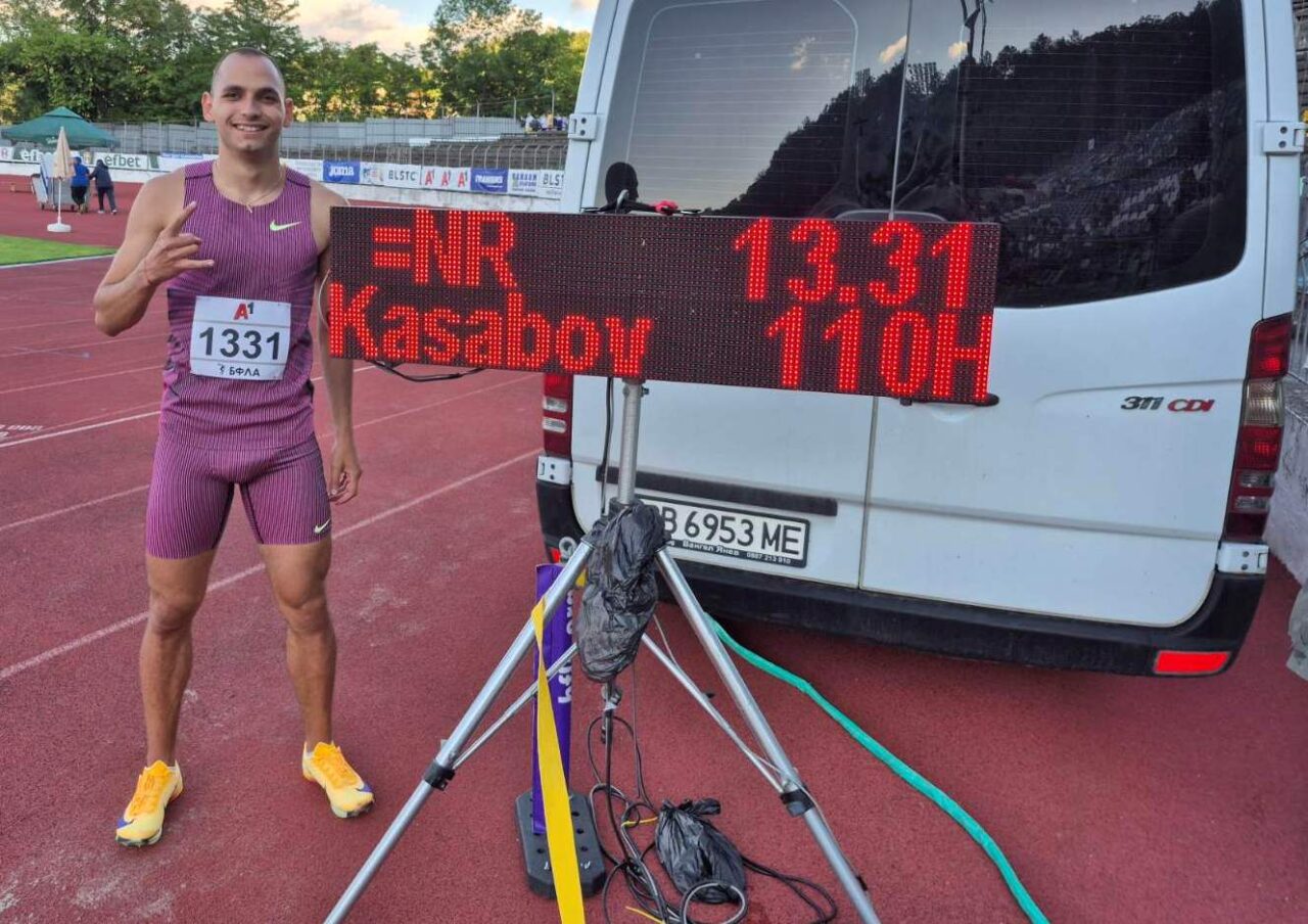 Християн Касабов изравни националния си рекорд на 110 м с препятствия и оглави европейската ранглиста