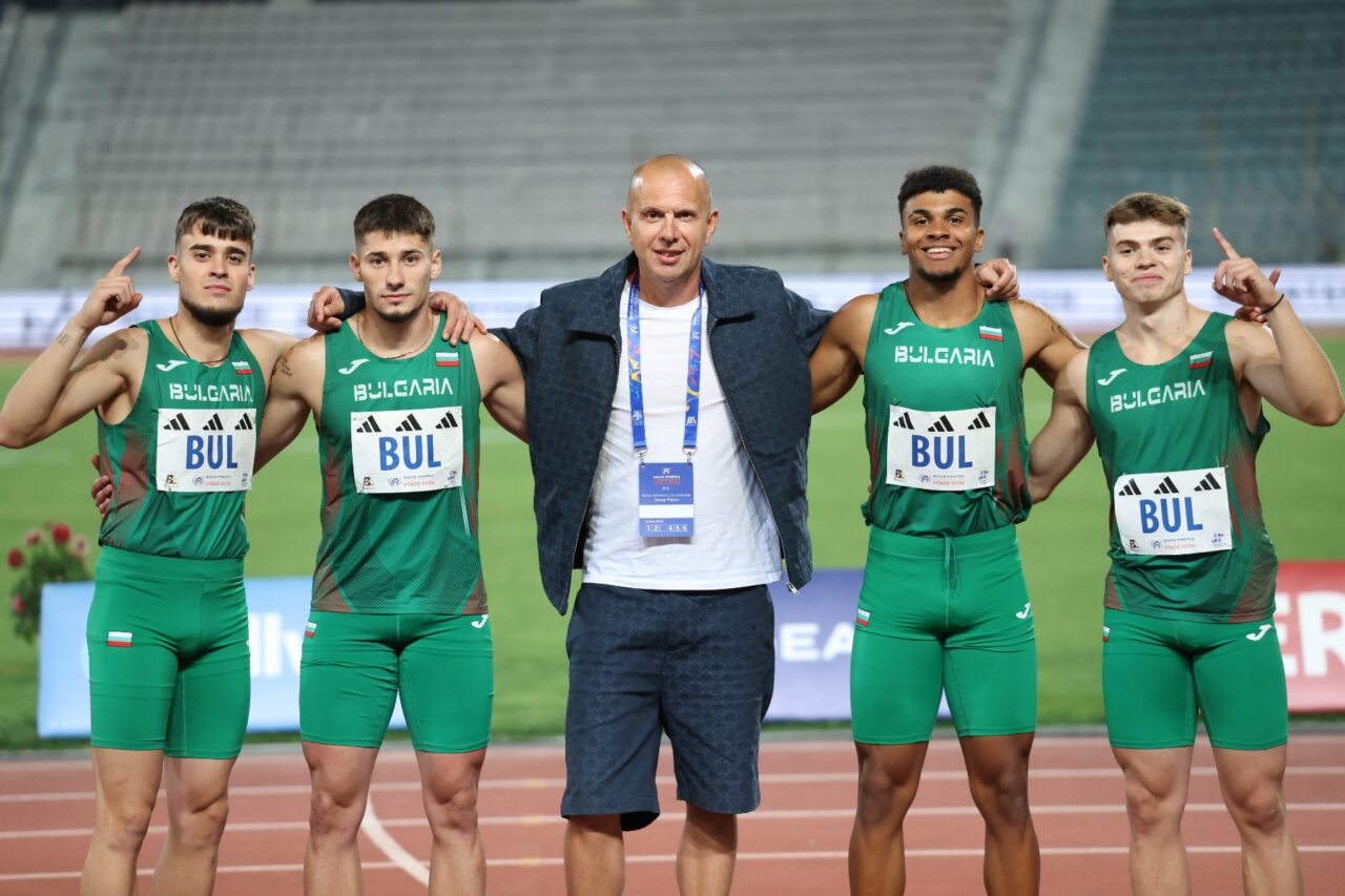 Волос 2026: Щафетата 4 х 100 м при мъжете с бронз!